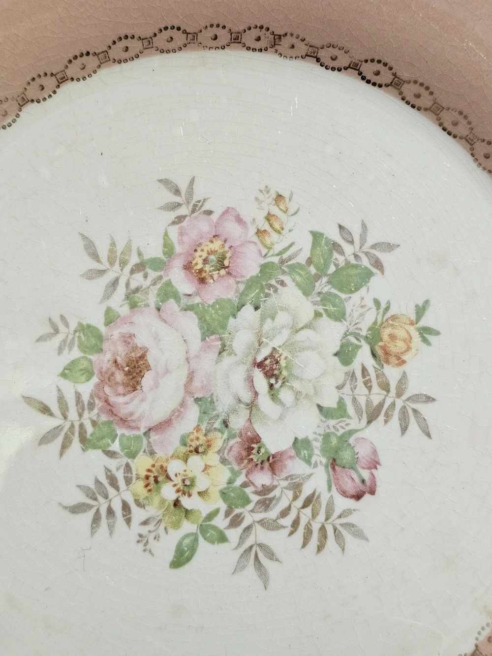Set Of 2 French Saxon China 